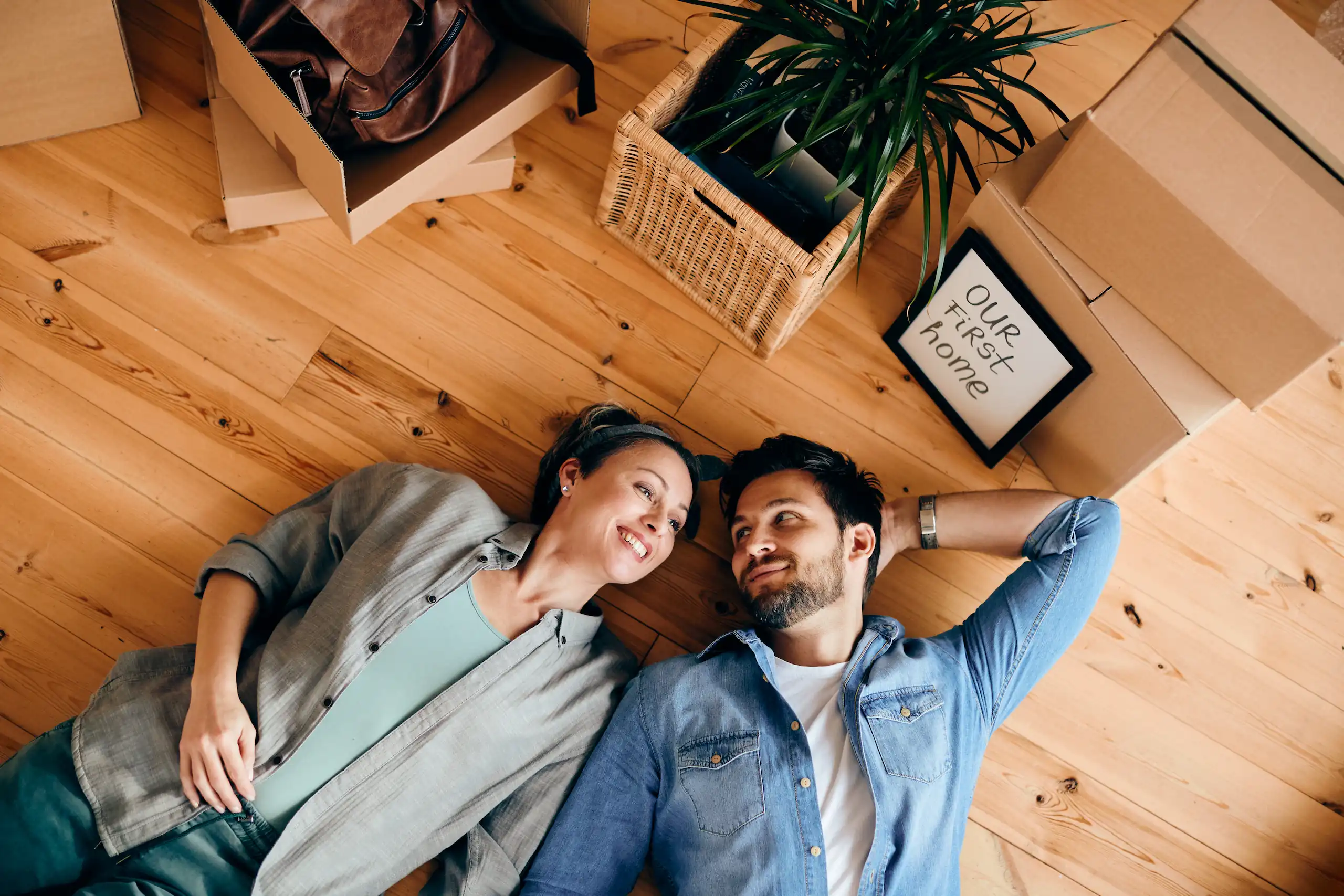 Featured image of a couple enjoying their home, representing the security gained from understanding What is Mortgage Protection and Why Do You Need It?